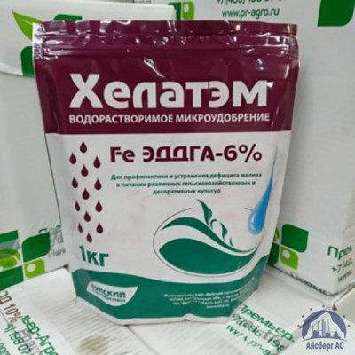 Удобрение ХЕЛАТЭМ Fe 6 Fe EDDHA (ЭДДГА) 6 % купить в Липецке