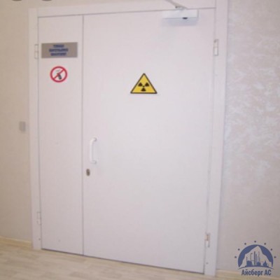 Рентгенозащитная алюминиевая дверь 1070х2080-1 мм купить в Липецке